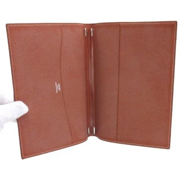 Hermes Agenda Globe Trotter Notebook Cover Schedule Book System Notebook